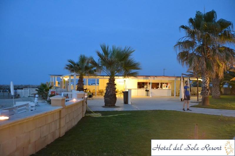 Hotel Del Sole Margherita Di Savoia Exteriér fotografie