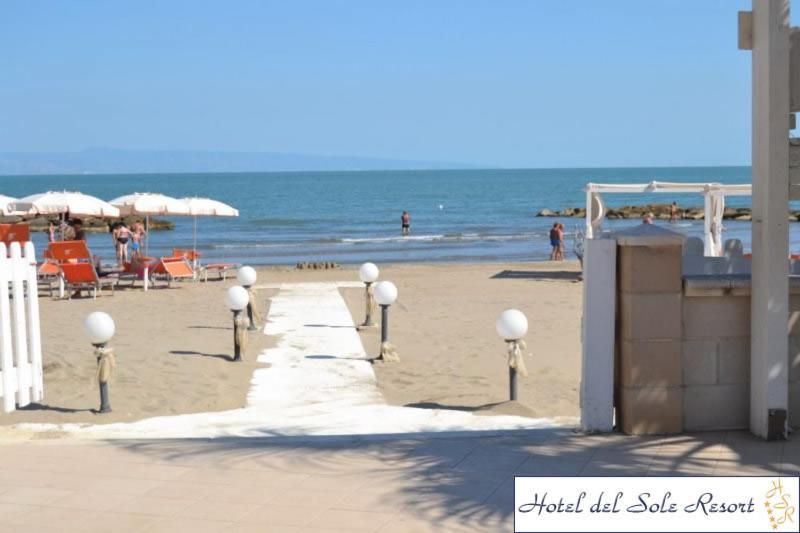 Hotel Del Sole Margherita Di Savoia Exteriér fotografie